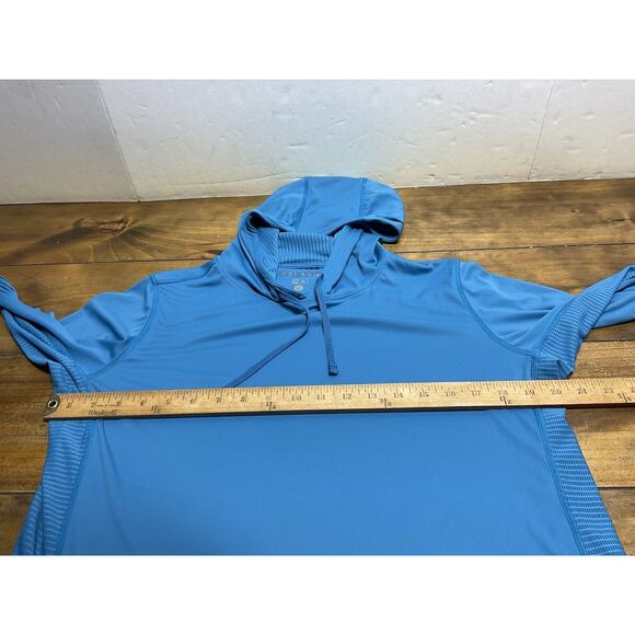Pelagic Exo Tech Solid Performance Fishing Hoodie Gray Size L - Picture 12 of 14